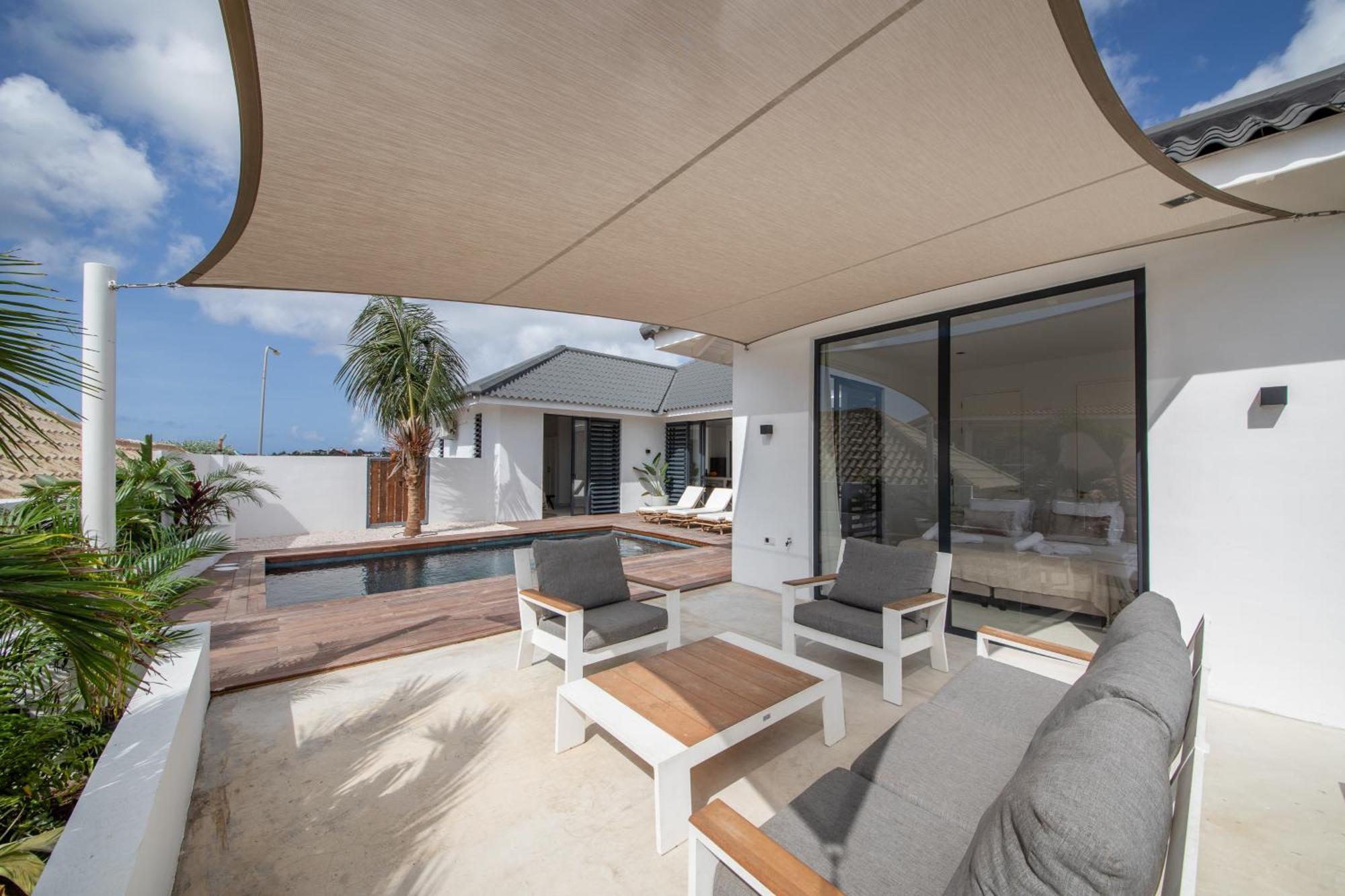 Villa Noma - Luxe Villa Met Uitzicht Spaanse Water 威廉斯塔德 外观 照片