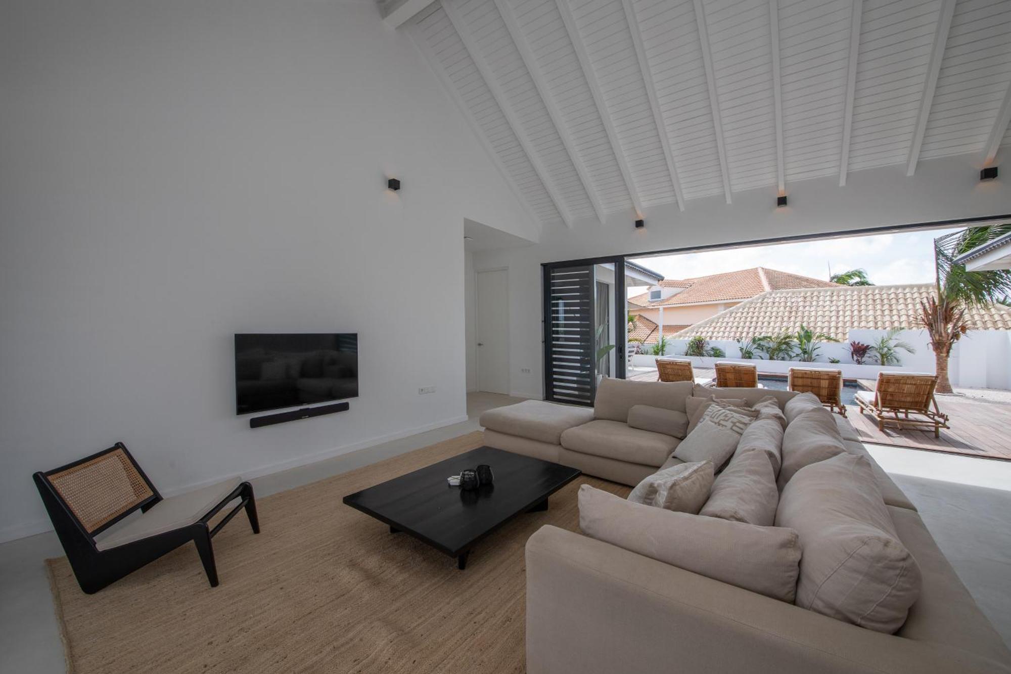 Villa Noma - Luxe Villa Met Uitzicht Spaanse Water 威廉斯塔德 外观 照片