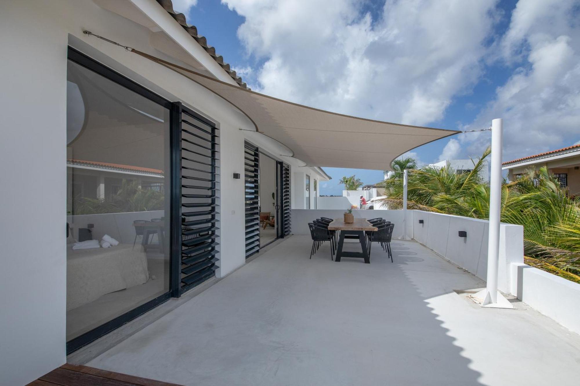 Villa Noma - Luxe Villa Met Uitzicht Spaanse Water 威廉斯塔德 外观 照片