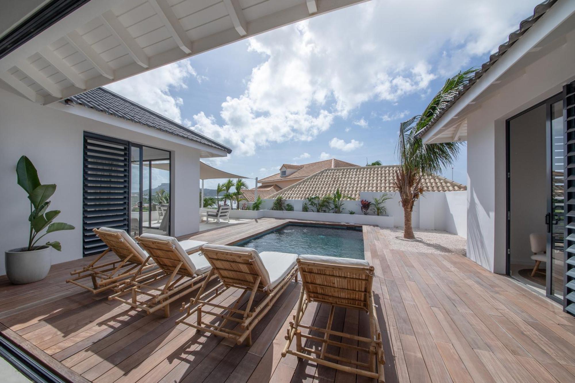 Villa Noma - Luxe Villa Met Uitzicht Spaanse Water 威廉斯塔德 外观 照片