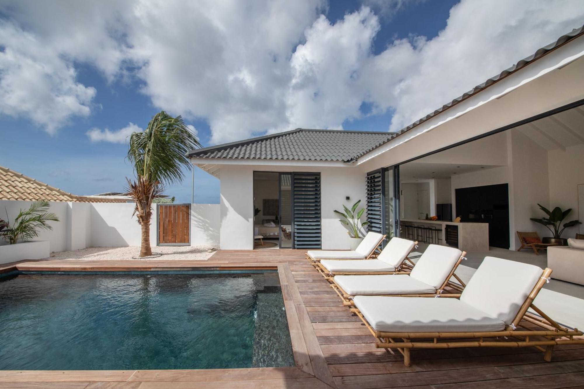 Villa Noma - Luxe Villa Met Uitzicht Spaanse Water 威廉斯塔德 外观 照片
