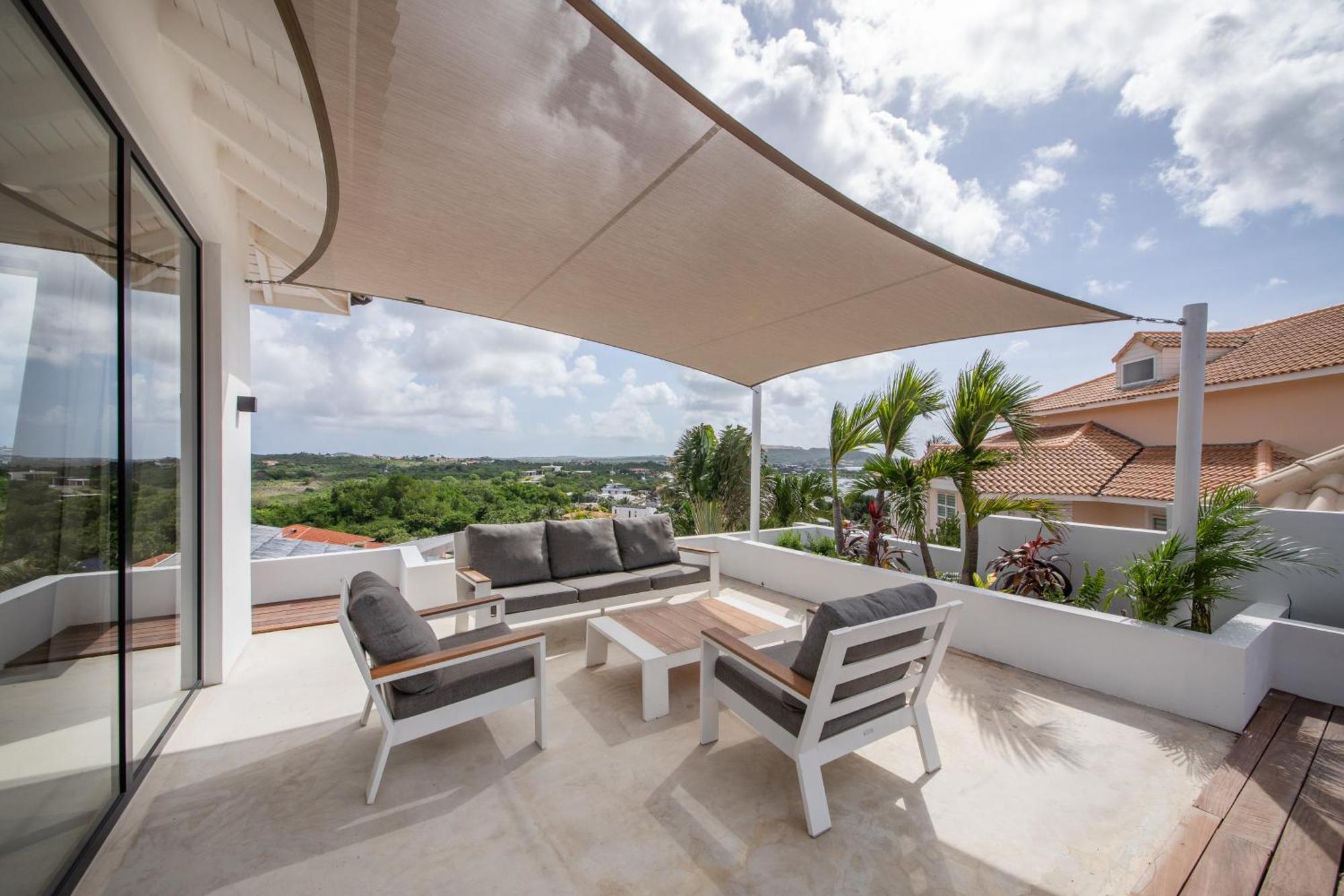 Villa Noma - Luxe Villa Met Uitzicht Spaanse Water 威廉斯塔德 外观 照片