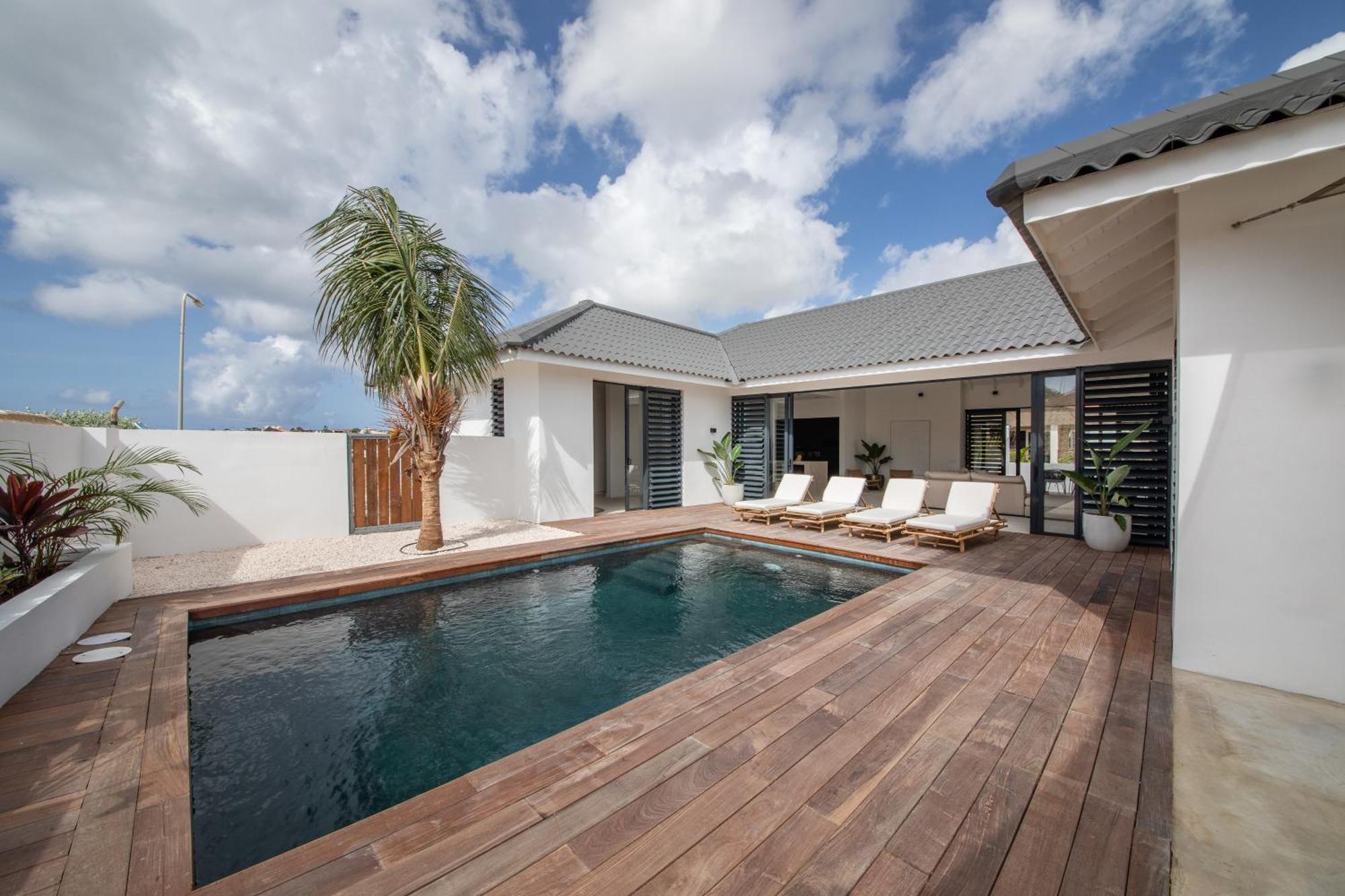 Villa Noma - Luxe Villa Met Uitzicht Spaanse Water 威廉斯塔德 外观 照片