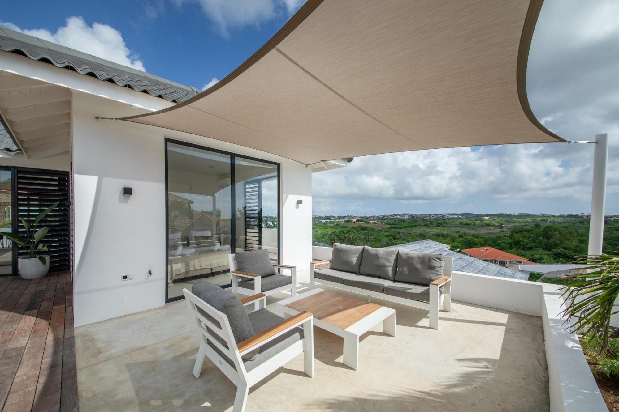 Villa Noma - Luxe Villa Met Uitzicht Spaanse Water 威廉斯塔德 外观 照片
