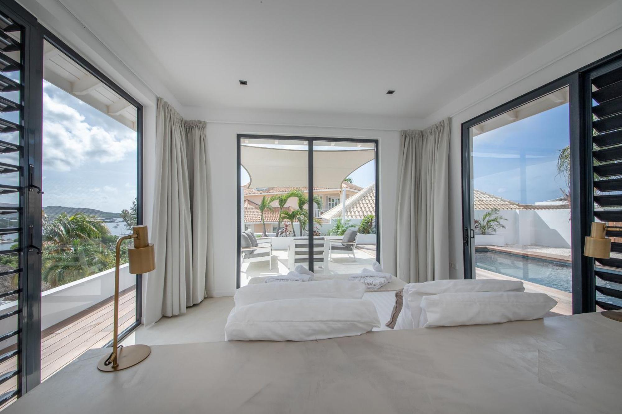 Villa Noma - Luxe Villa Met Uitzicht Spaanse Water 威廉斯塔德 外观 照片