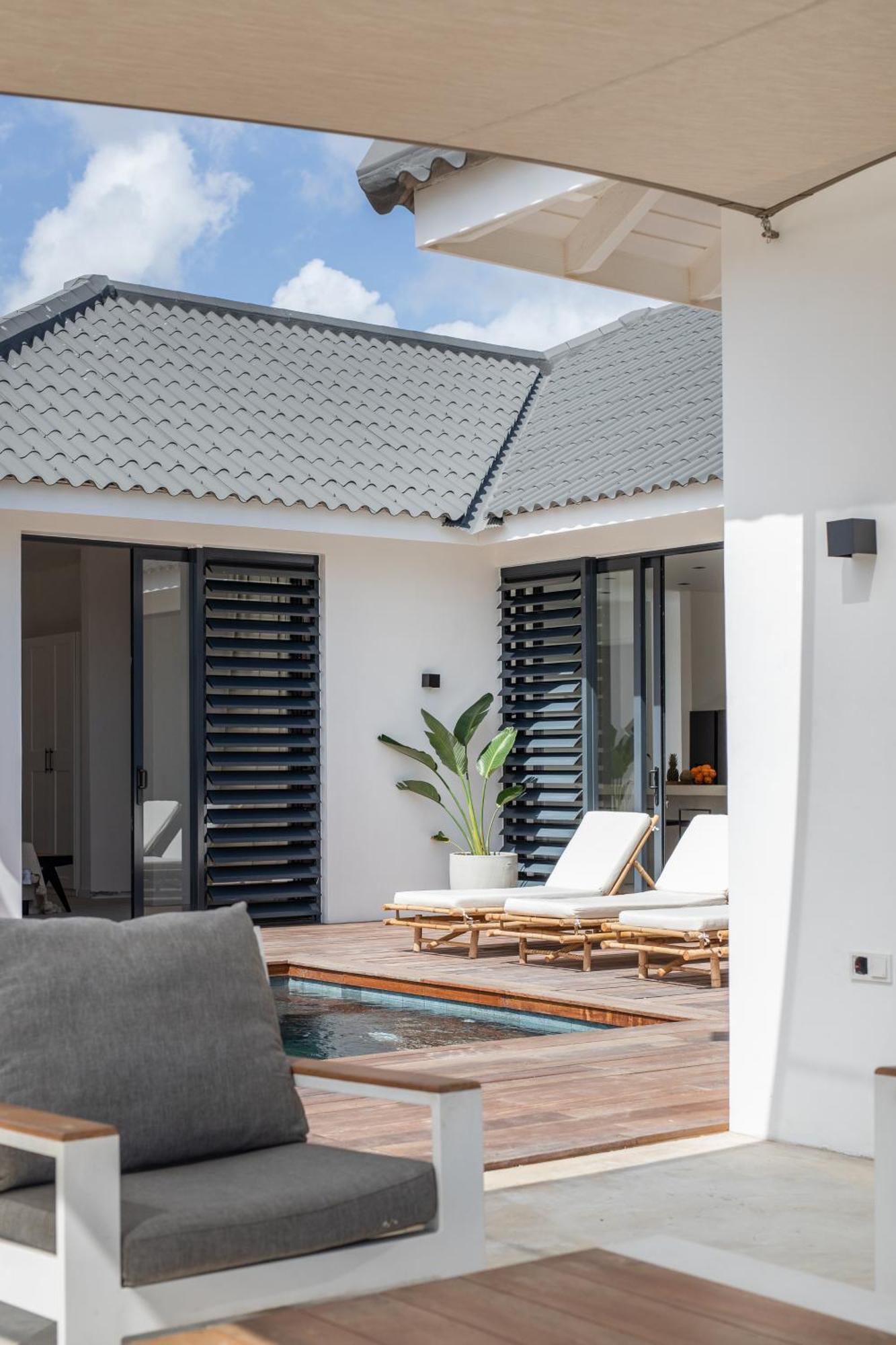 Villa Noma - Luxe Villa Met Uitzicht Spaanse Water 威廉斯塔德 外观 照片